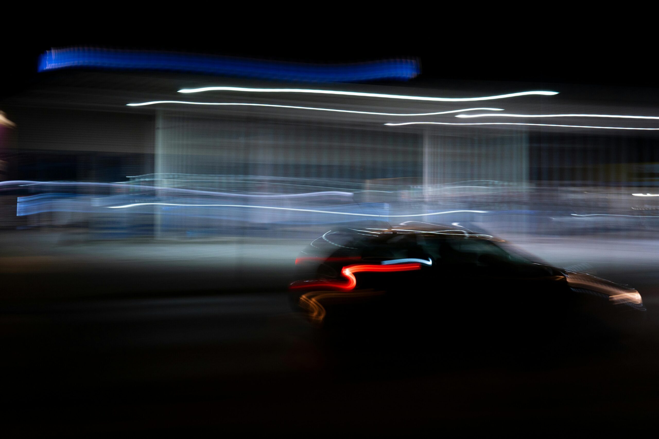 Abstract-drive-motion Car